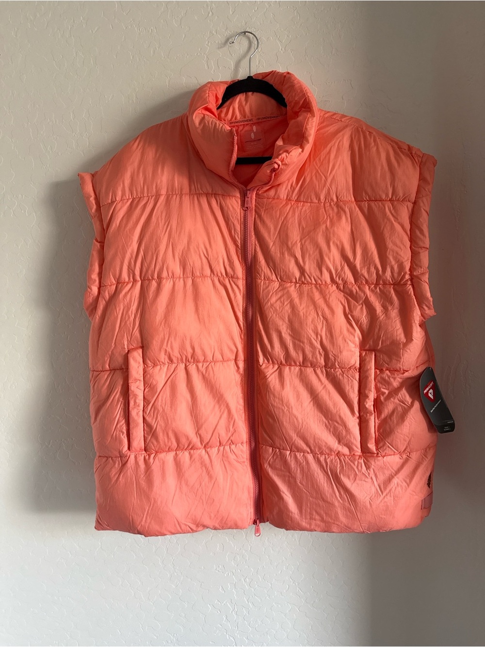 FP Movement by Free People In a Bubble Oversized Puffer vest size X-large
